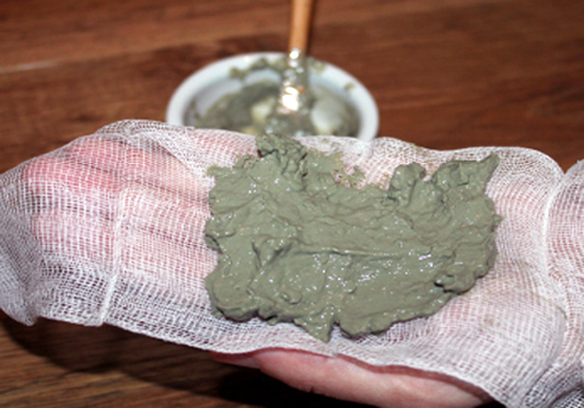 Глиняный компресс Глиняный компресс