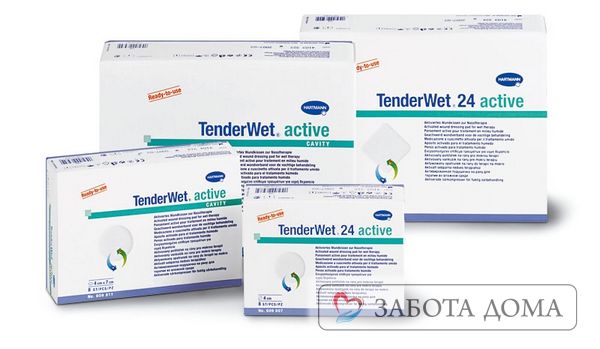 ТендерВет активити способствует удалению некротических участков ткани и восстановлению кожных повреждений ТендерВет активити