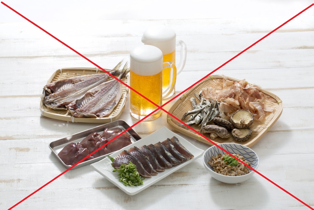 Примерное меню для диеты при подагре