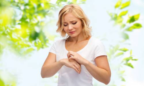 Зуд кожи при аллергии