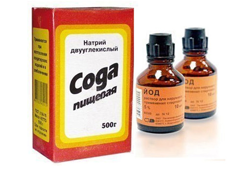Сода и йод при артрите