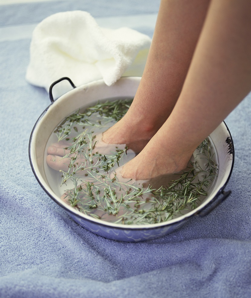 Травяные ванночки при подагре
