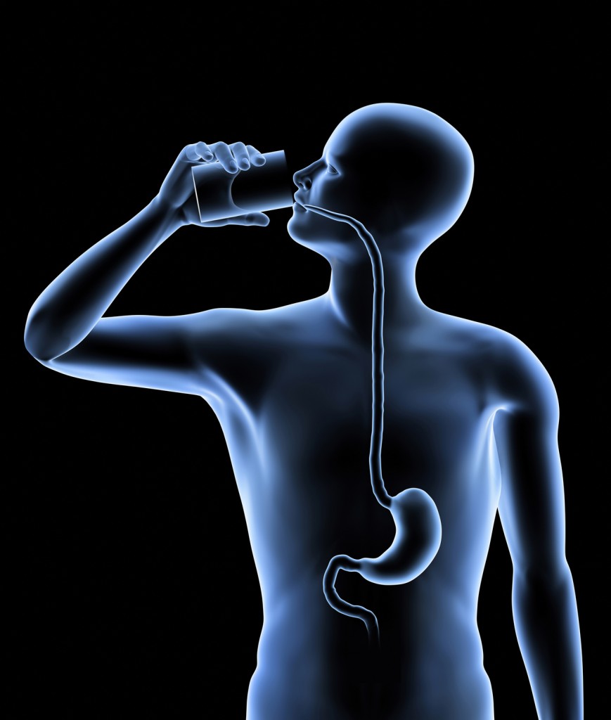 Внутренний ожог уксусом